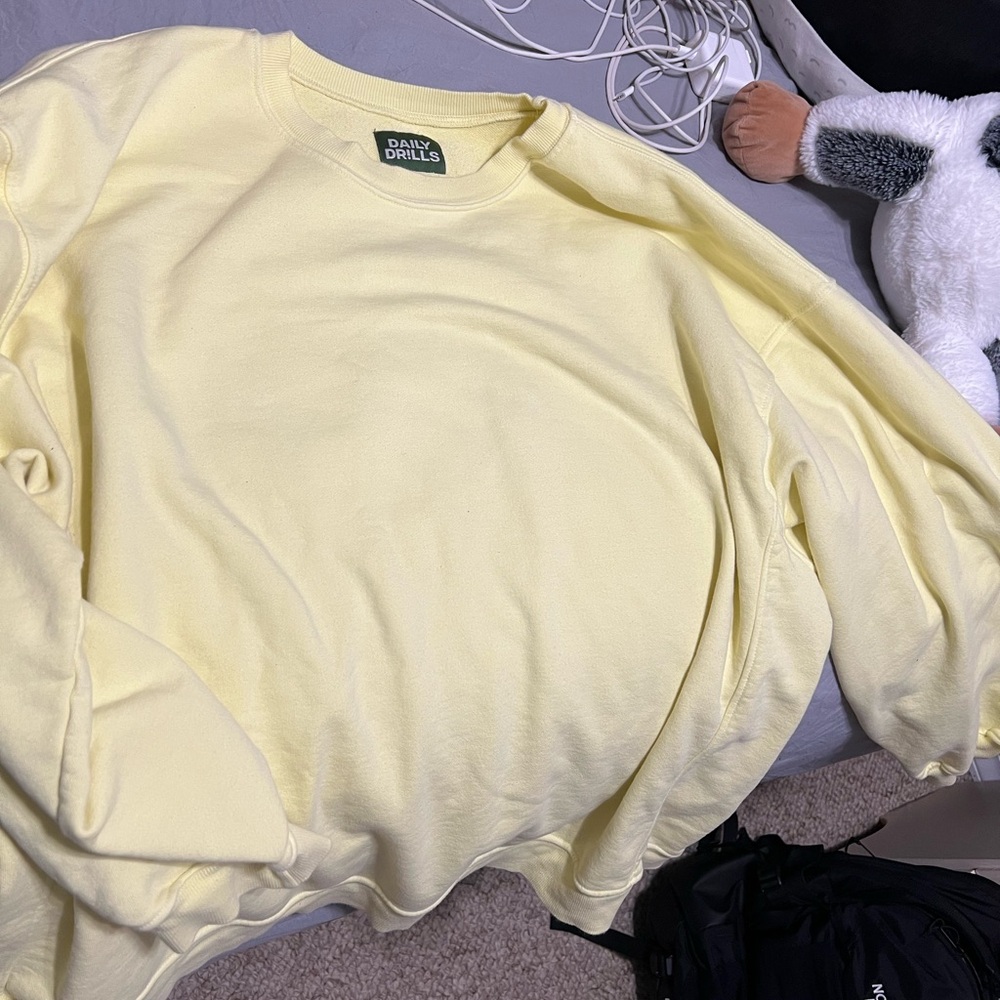 Daily Drills lemonade sweatshirt